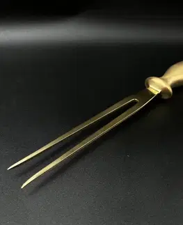 Kuchynské nože IVO Vidlička na mäso IVO ViRTU GOLD 18 cm 39026.18