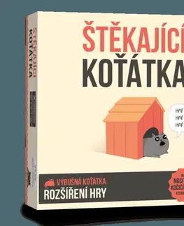 Rodinné hry ADC Blackfire Hra Výbušná koťátka rozšíření: Štěkající koťátka (hra v češtine)