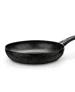 Panvice Kinekus Panvica MARMARA 28cm hlboká čierna nepriľnavá