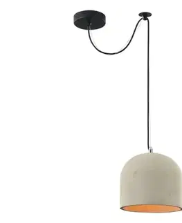 Svietidlá Maytoni T451-PL-01-GR - Luster na lanku BRONI 1xE27/60W/230V pr. 20 cm šedá T451-PL-01-GR