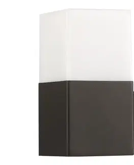 Záhradné lampy  Vonkajšie nástenné svietidlo NEW YORK 1xE27/12W/230V IP44 antracit 304612