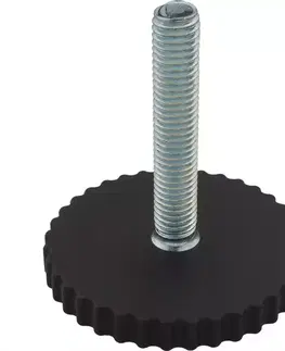 Nábytkové nohy a pätky Nastaviteľná nábytková noha fi 60 M10x55 mm