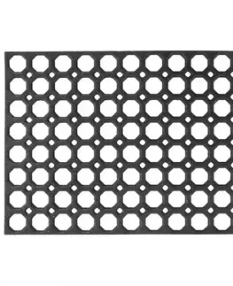 Koberce Rohož Honey Comb EU5000310 40x60 cm čierna