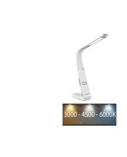 Lampy  LED stmievateľná stolová lampa s bezdrôtovým nabíjaním LORD EVO LED/8W/230V biela PN15300026