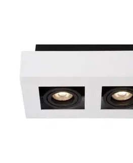 Svietidlá Lucide 09119/11/31 - LED Bodové svietidlo XIRAX 2xGU10/5W/230V biela 09119/11/31