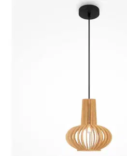 Svietidlá Maytoni MOD193PL-01W - Luster na lanku ROOTS 1xE27/40W/230V pr. 22,5 cm béžová MOD193PL-01W