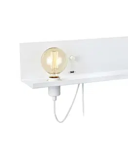 Svietidlá Markslöjd 106969 - Stmievateľné nástenné svietidlo s USB MULTI 1xE27/60W/230V 106969