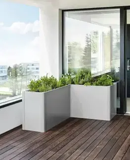 Truhlíky Biohort Hrantík BIOHORT Belvedere L 103 x 103 x 77 cm (tmavo šedá metalíza)