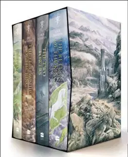 Sci-fi a fantasy The Hobbit & The Lord of the Rings, Boxed Set, Illustrated edition - John Ronald Reuel Tolkien,Alan Lee