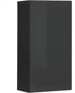 Vitríny v podkrovnom štýle Vitrína Switch SW 4 grafit