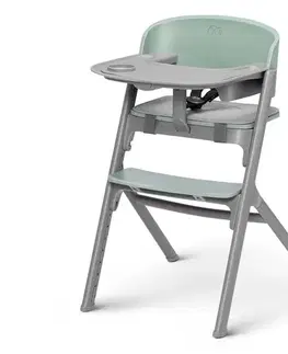 Jedálenská stolička KINDERKRAFT SELECT - Detská jedálenská stolička 3v1 LIVY Premium Olive green KHLIVY00GRE0000