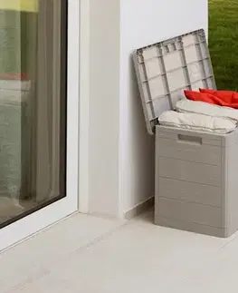 Záhradné úložné boxy Záhradný úložný box WOODYS 160 l Toomax