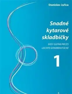 Hudba - noty, spevníky, príručky Snadné kytarové skladbičky 1 - Stanislav Juřica