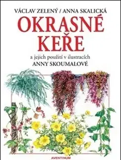 Okrasná záhrada Okrasné keře a jejich použití - Anna Skalická,Václav Zelený