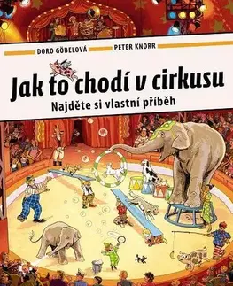 Rozprávky pre malé deti Jak to chodí v cirkusu - Doro Göbelová