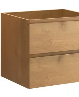 Kúpeľňový nábytok CERANO - Kúpeľňová skrinka pod umývadlo Carole - dub medový - 69x48x45 CER-8050BD7921