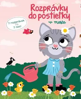 Leporelá, krabičky, puzzle knihy Rozprávky do postieľky V meste