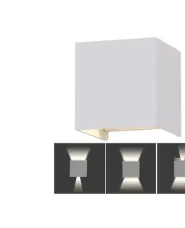 LED osvetlenie  LED Vonkajšie nástenné svietidlo LED/11W/230V 4000K IP65 biela 218528