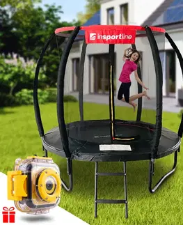 Trampolíny Trampolínový set inSPORTline Flea PRO 183 cm