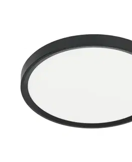 Svietidlá  LED Stropné svietidlo MAQ LED/24W/230V 3000/4000/6500K IP40 čierna ML0439