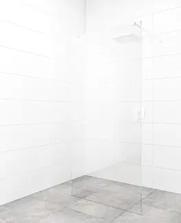Sprchové dvere Sprchová zástena Walk-in 140 cm SAT vo farbe profilu biela SATBWI140ZAVB SATBWI140ZAVB