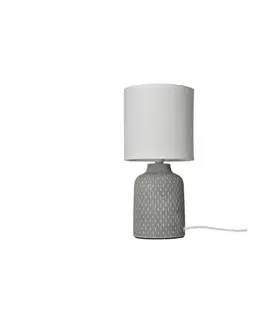 Lampy  Stolná lampa INER 1xE14/40W/230V šedá 41-79886
