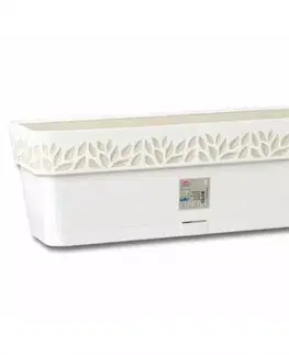 Záhrada Truhlík samozavlažovací Cloe plastový 50x18x17cm