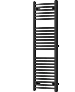 Radiátory do kúpeľne MEXEN - Ares vykurovací rebrík/radiátor 1200 x 400 mm, 442 W, čierna W102-1200-400-00-70-S