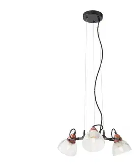 Svietidlá Redo 01-1450 - Luster na lanku RIDGE 3xE27/60W/230V 01-1450