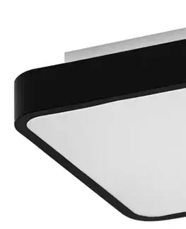 Osvetlenie SAPHO - ORBIS BACKLIGHT stropné svietidlo, 350x350, WIFI RGB + stmievateľné, 2800lm, 28W, IP20, čierna AC314100055