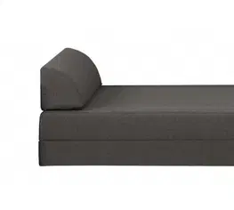 Matrace BLACK RED WHITE Carbo 75/150 penový matrac biela / tmavohnedá