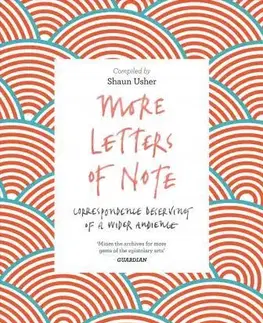 Cudzojazyčná literatúra More Letters of Note - Shaun Usher