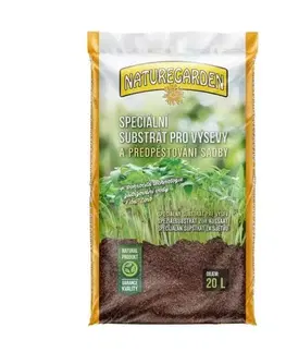 Grily Kinekus Substrát pre výsev a predpestovanie sadby, 20l, NATURE GARDEN
