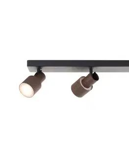 Svietidlá Brilliant - LED Bodové svietidlo CADIZ 3xGU10/5W/230V bronzová G01416/76