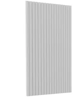 Kuchynské skrinky Čelo skrinky Luxeo F14-G60(72) ryfla white