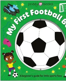 Leporelá, krabičky, puzzle knihy Super Spinners: My First Football Book - Priddy Books