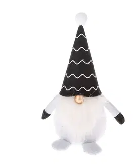 Vianočné dekorácie Vianočná textilná dekorácia Christmas gnome, 27,5 x 11 cm