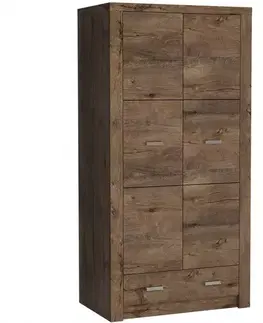 Šatníkové skrine Skriňa Indianapolis I 96 cm jaseň