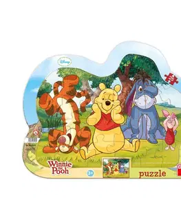 Do 49 dielikov Dino Toys Puzzle Medvedík Pú 25 Dino