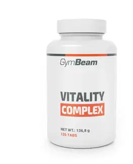 Multivitamíny GymBeam Vitality complex 120 tab. bez príchute
