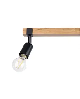 Svietidlá  SL.1296 - Bodové svietidlo ZUCA 2xE27/15W/230V čierna SL.1296