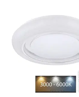 Svietidlá Globo 483111-28SH - LED stmievateľné stropné svietidlo RADA LED/28W/230V + diaľkové ovládanie 483111-28SH