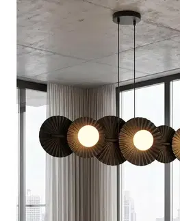 Svietidlá EMIBIG Závesný luster na lankách UMBRA 6xG9/8W/230V čierny 1726/6