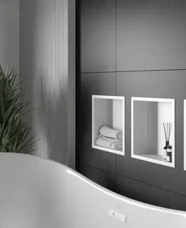 Doplnky do kúpeľne MEXEN - X-Wall-R modul pre vstavanie do steny 30 x 30, biela 1920303010