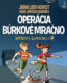 Pre deti a mládež Operácia Búrkové mračno - Jorn Lier Horst,Hans Jorgen Sandnes (ilustrátor)