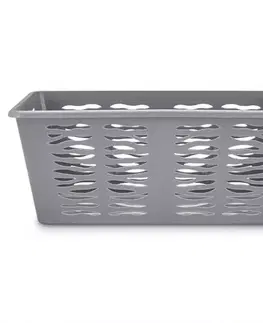 Kúpeľňové doplnky Košík Branq zebra 4 art1704 slivka /0437/