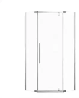 Sprchové kúty 90x90 Sprchový kút TOTO 90x90x190 chróm