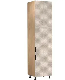 Kuchynské skrinky Korpus Luxeo K04-D60ZLN dub puccini