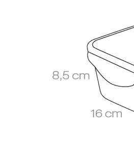 FRESHBOX Tescoma dóza FRESHBOX 1.2 l, štvorcová