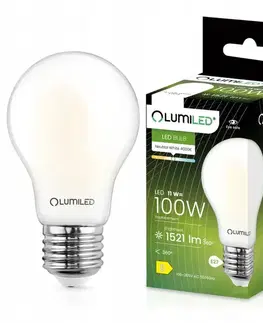 Žiarovky E27 Žiarovka LED A60 FIL FR 11W E27 1521LM 4000K